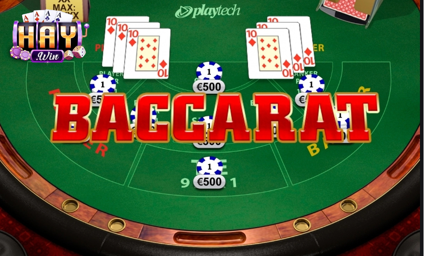 Không gian baccarat tối giản với ánh sáng và bố cục trực quan