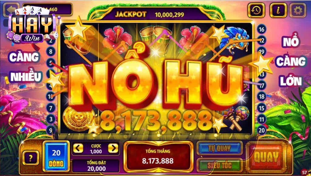 Các biểu tượng chuyển động cùng hiệu ứng ánh sáng tạo điểm nhấn